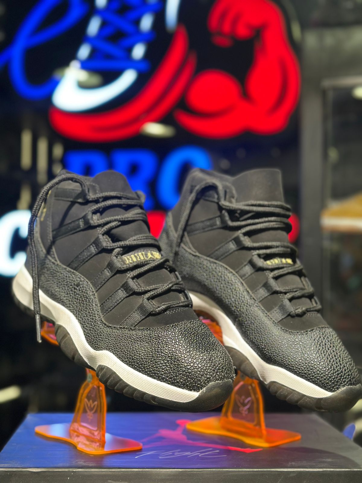 Jordan 11 Black White Diamonds